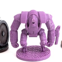 House Vermeni Guardian Mech, 28mm Miniature - Thumbnail 1