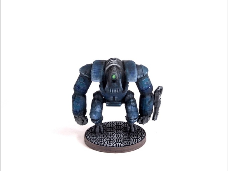 House Vermeni Guardian Mech, 28mm Miniature