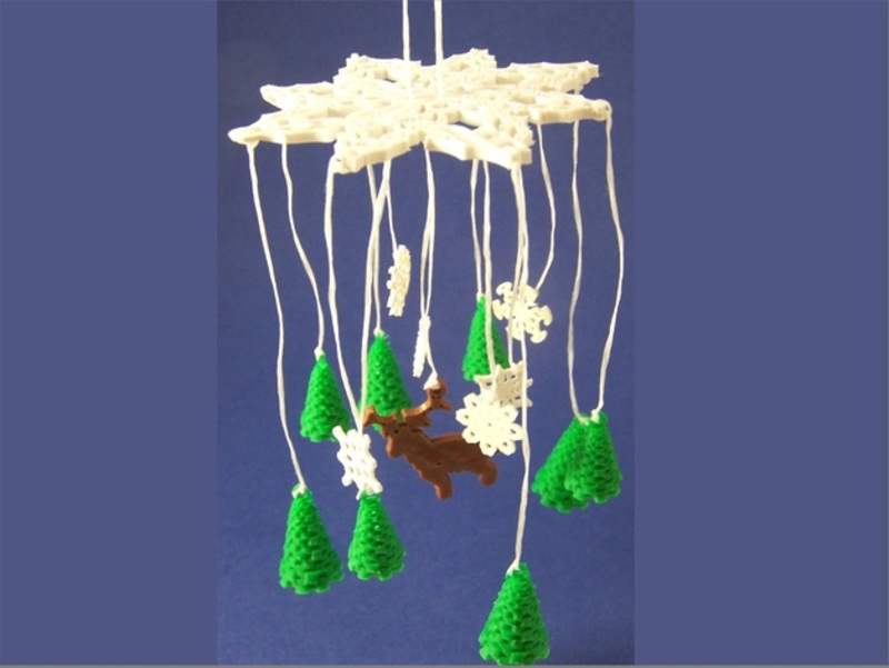 Winter Forest Ornamental Mobile