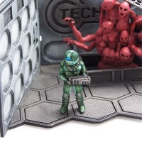 28mm Scifi Corporate Mercenary - Thumbnail 1