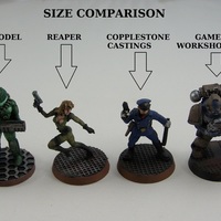 28mm Scifi Corporate Mercenary - Thumbnail 5