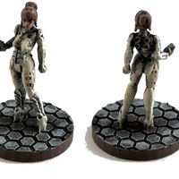 Alexandra Pryce, 28mm Miniature - Thumbnail 1