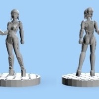 Alexandra Pryce, 28mm Miniature - Thumbnail 3