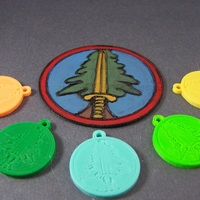 Bookhouse Boys Badge Keychain - Thumbnail 1