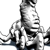 Cave Worm, 28mm Miniature - Thumbnail 7