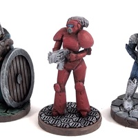 Female Space Trooper (supportless printing) - Thumbnail 5