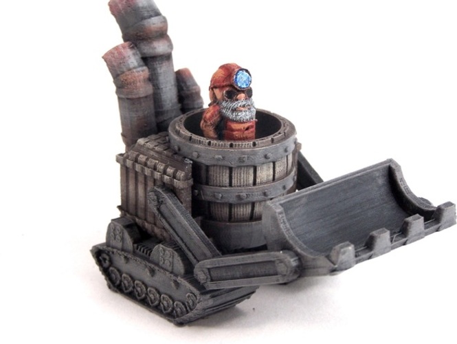 Gnomedozer, Snap-fit Model