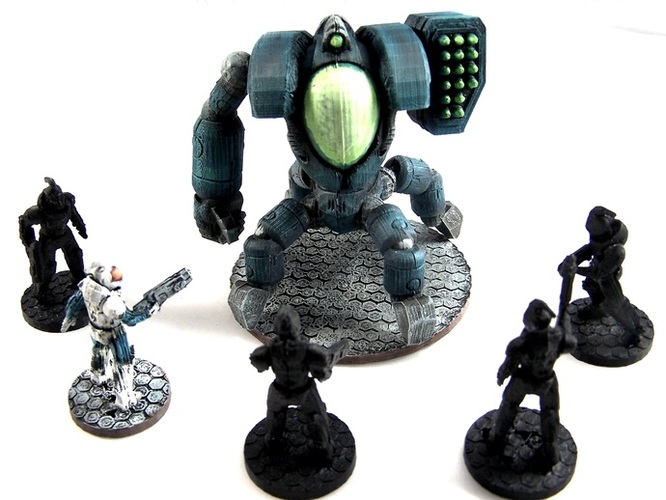 HV Highblood Command Pod, 28mm Miniature