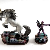 Magic Crystal 28mm Scale Miniature Bases - Thumbnail 5