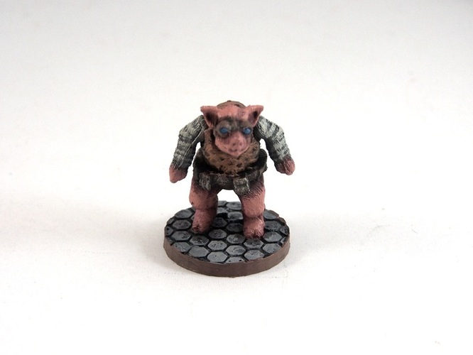 Pigdexter, 28mm Miniature