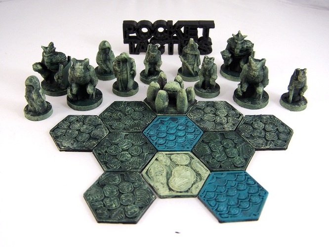 Pocket-Tactics Tribes of the Dark Forest