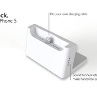 Desk Dock for iPhone 5 / 5S - Thumbnail 1