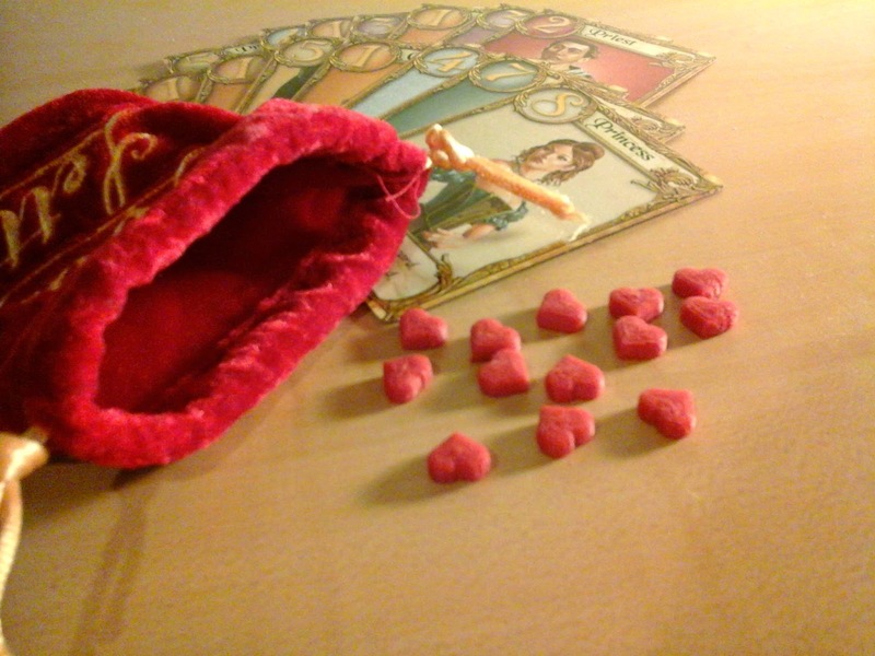 Love Letter heart tokens