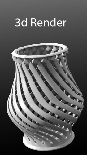 Artistic Vase Upscaled.