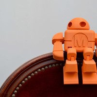 BIG Maker Faire Robot Action Figure - Thumbnail 2