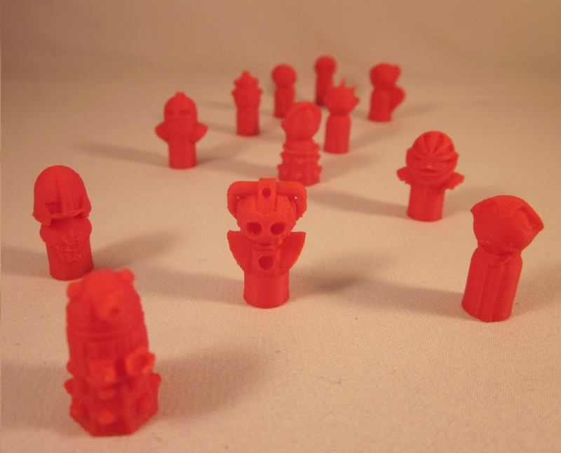Doctor Who Monster Pawns