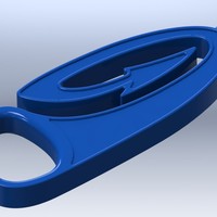 Dirt Force Motorcycles Key Chain - Thumbnail 3