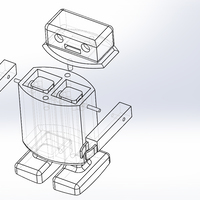 Walkabot - Gravity Powered Ramp Walking Robot - Thumbnail 1