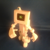 Cymon CyBot posable robot toy - Thumbnail 1