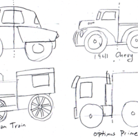 ModWheels Modular Toy Car Set 1 - Thumbnail 1