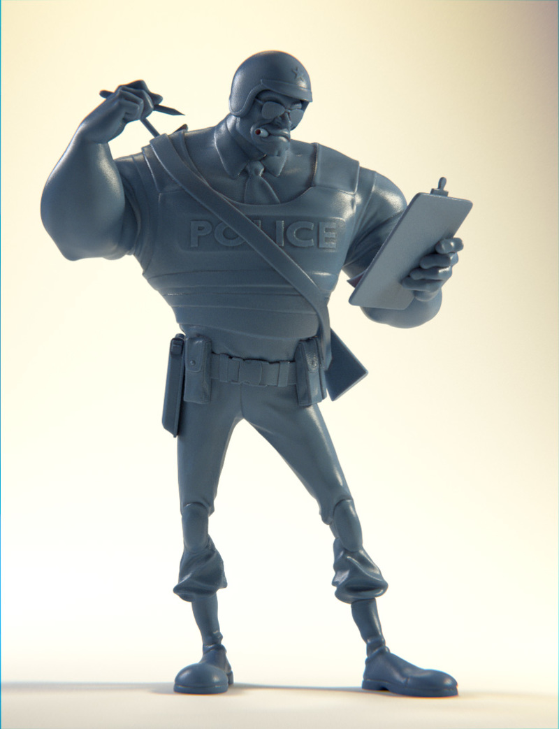 The Ticketeer Figurine