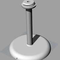 Double Star Lamp (Shade and Base)  - Thumbnail 1