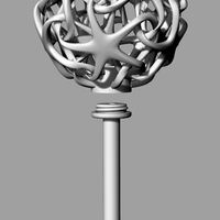 Double Star Lamp (Shade and Base)  - Thumbnail 3