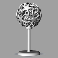 Double Star Lamp (Shade and Base)  - Thumbnail 4