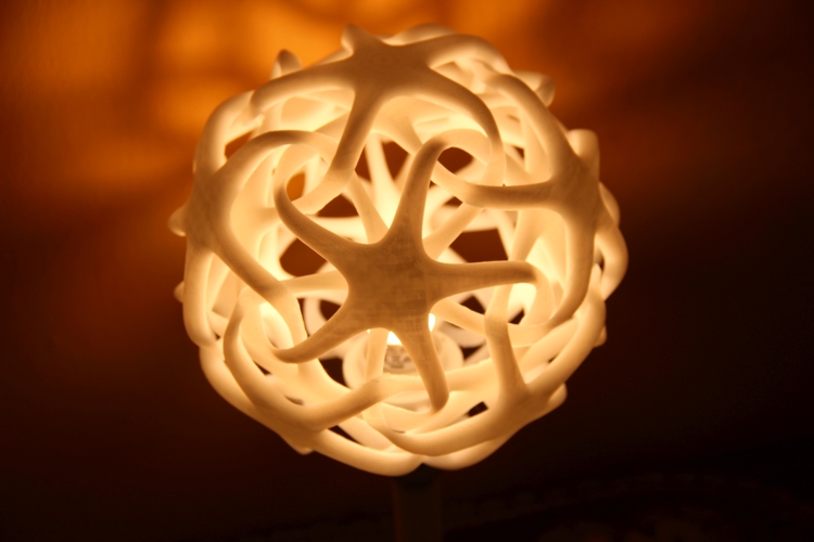 Double Star Lamp (Shade and Base) 