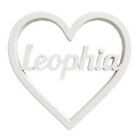 Romantic Personalized 3D Name Accessory - Thumbnail 1