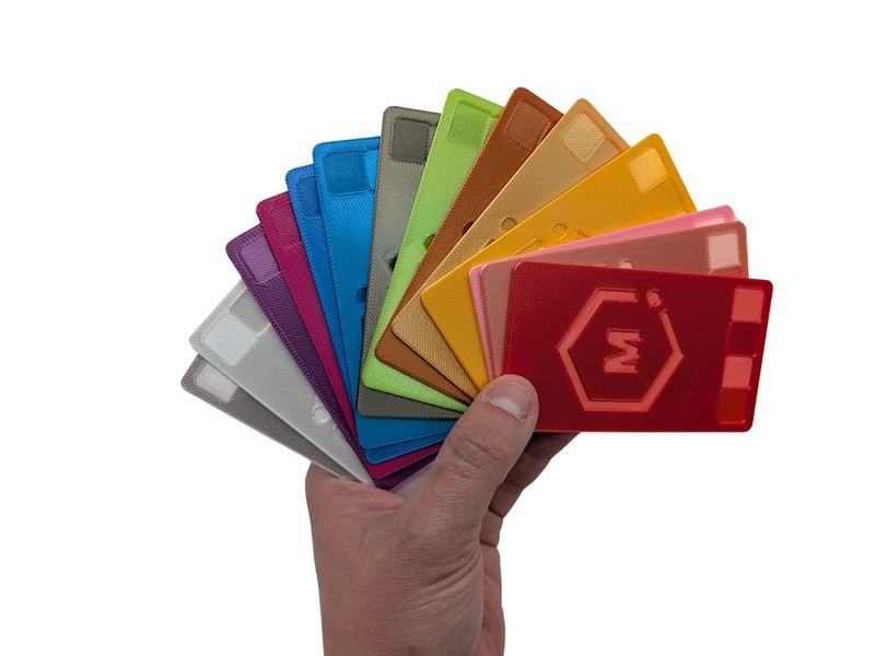 Filament Sample Card