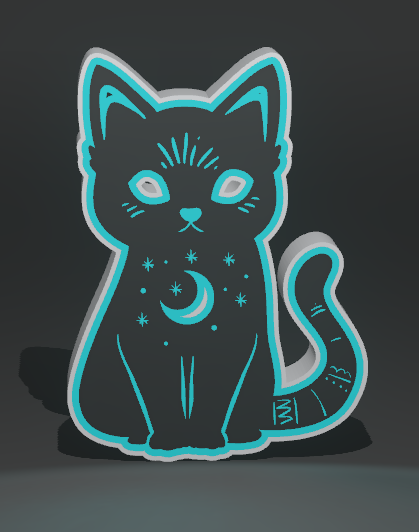 Mystic Cat Lightbox