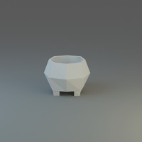 GEOMETRIC PLANTER POT – MODERN FACETED DESIGN - Thumbnail 10