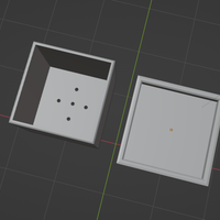 MINIMALIST SQUARE FLOWER POT WITH DRIP TRAY - Thumbnail 4