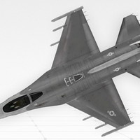 3D Printable Fighter Jet Model - Precision Design by Arc 3D Printing Solutions - Thumbnail 2