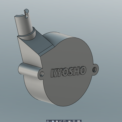 Kyosho DBX 1/10 pullstarter cover