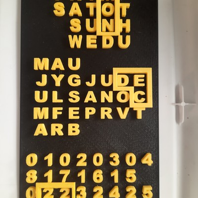 PuzzCal Puzzle Calendar