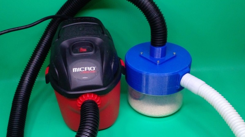 Homemade Cyclone Dust Separator Collector DIY Vacuum Cleaner a