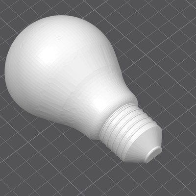 half lightbulb wall decor