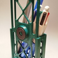 magnet box for pens onto fridge - Thumbnail 3