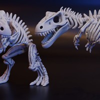 Dinosaur Skeleton (DND / TTRPG) - Thumbnail 2