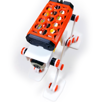 3D-Printed AA Battery Holders – With Switch and Power Hub Option - x2 Batteries