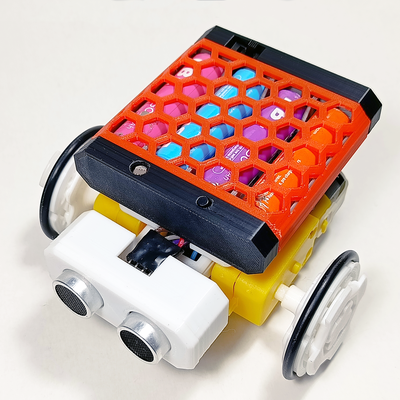 3D-Printed AA Battery Holders – With Switch and Power Hub Option - x4 Batteries