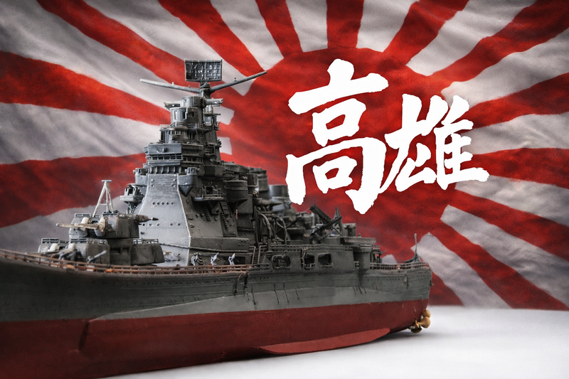 IJN Takao Heavy Cruiser 1/700 Scale – Static 3D Model for SLA Resin Printing Ready Printable