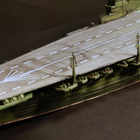 IJN Shinano Aircraft Carrier 1/700 & 1/2000 Scale – Static 3D Model for SLA Resin Printing Ready Printable - Thumbnail 6