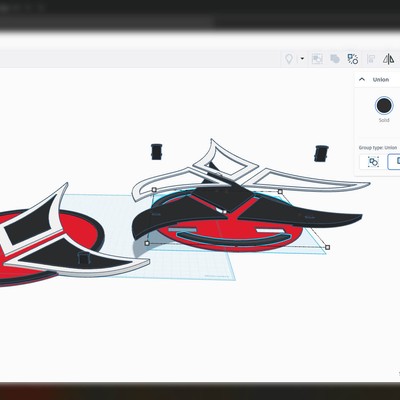 Bat'leth Pizza Cutter (from Raven Forge) wall mount