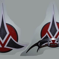 Bat'leth Pizza Cutter (from Raven Forge) wall mount - Thumbnail 7