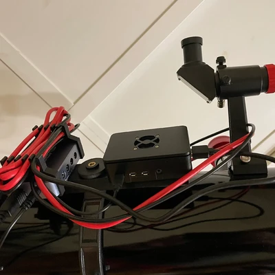 Vixen-Compatible Mounting Plate for Raspberry Pi 4B Case and SVBONY SV241 Astronomy DC+USB Hub