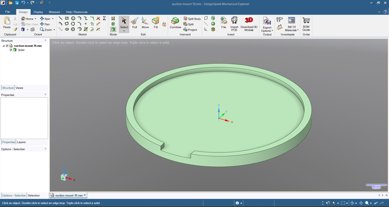 Phone suction cup mount 76