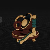 Whimsical Throne of Luxury Play - Thumbnail 3